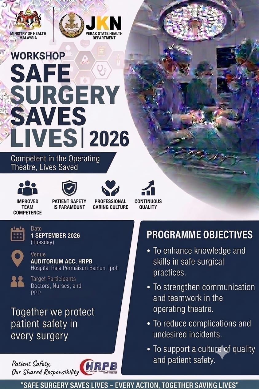 Workshop Safe Surgery Saves Lives 2026