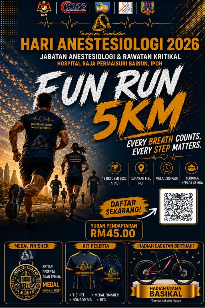 Fun Run 5KM Sempena Sambutan Hari Anestesiologi 2026